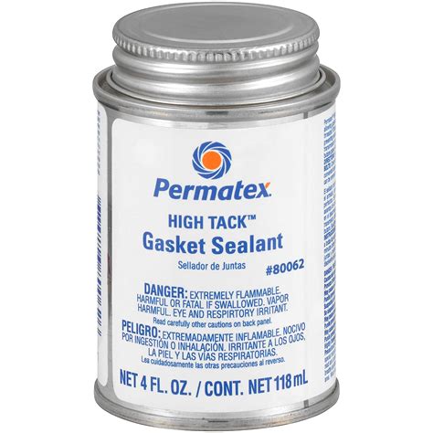 gasket sealant|Permatex 80062 High Tack Gasket Sealant, 4 oz.